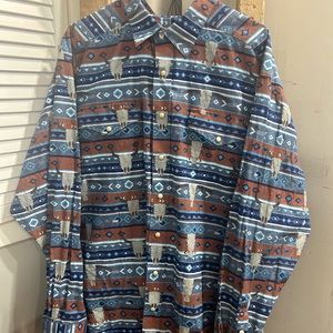 Ariat, western shirt. XXL. Pearl snaps.